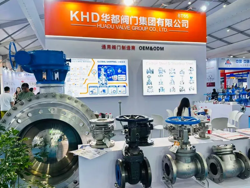 Ĝeĝjanga Int'l Valve Industry Chain Fair 2026 Sukcese Finita — Dankon pro Vizitado de Huadu Valve Group (KHD) ĉe Budo 8T65