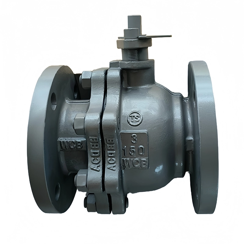 Karbonŝtalo Flange Pilklapo